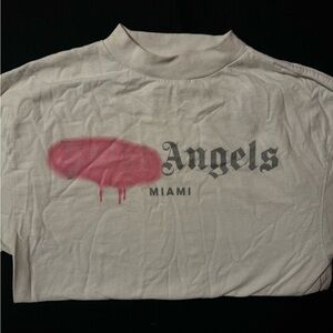 palm angel graffiti tee